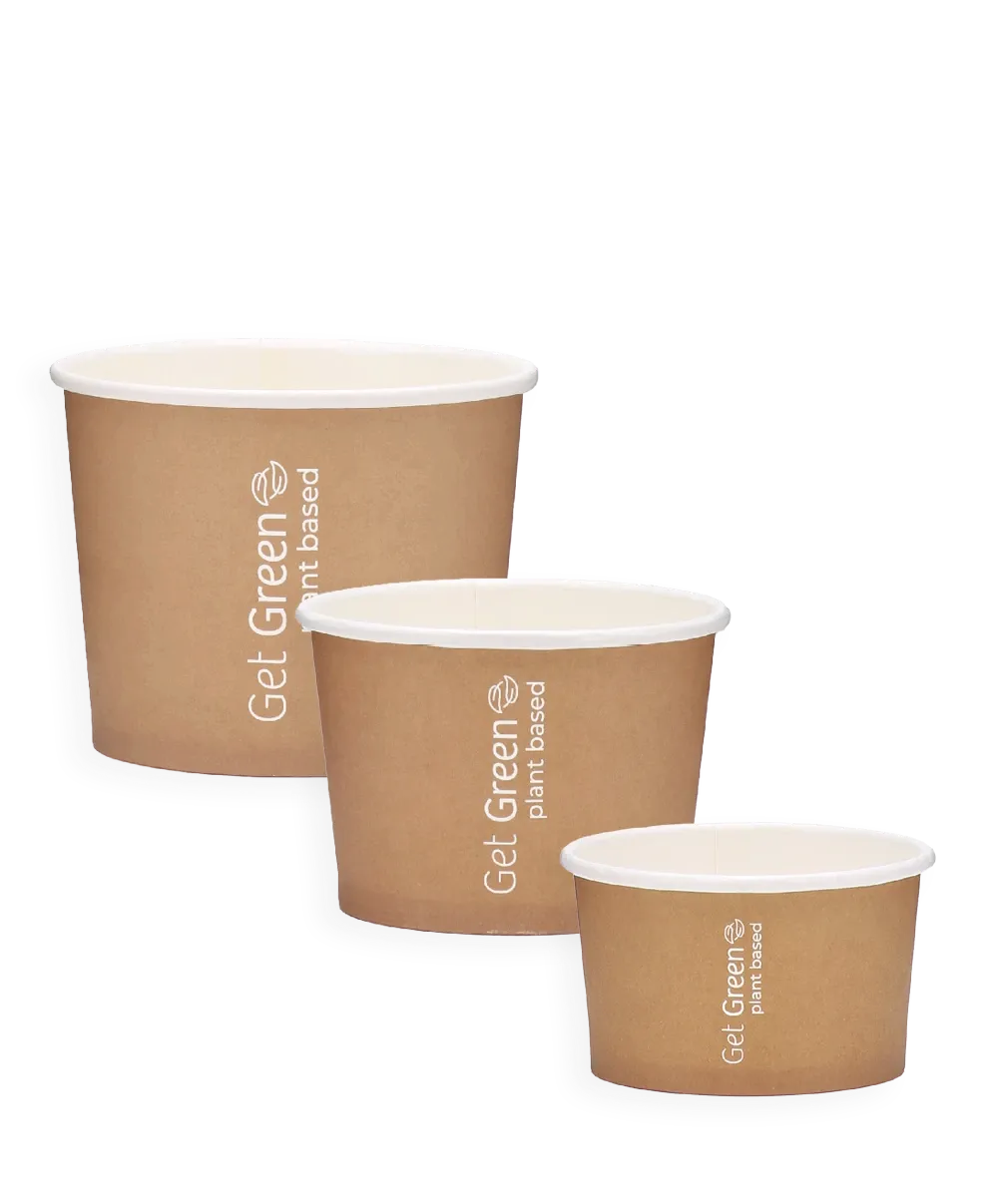 PAPP-EISBECHER | BRAUN | GET GREEN | PLANT BASED
