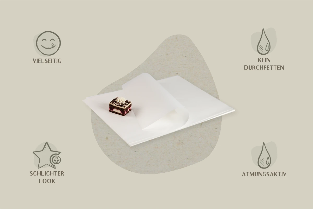 Einschlagpapier, Pergamentersatz - Geschnitten, 50 GR/QM, L 36 x B 56 cm, weiß (12,5 KG)