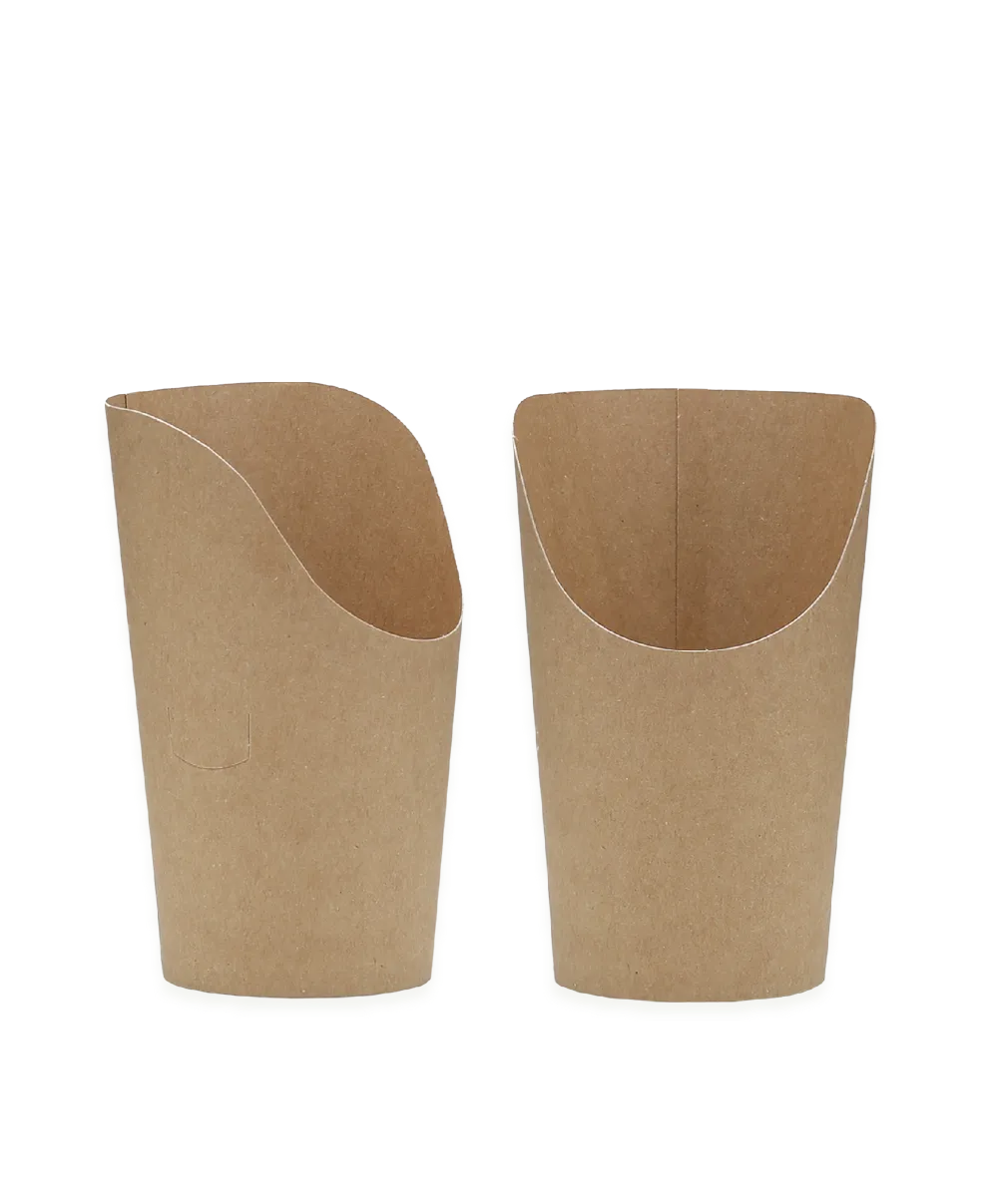 WRAP-BECHER | BRAUN | UNBEDRUCKT