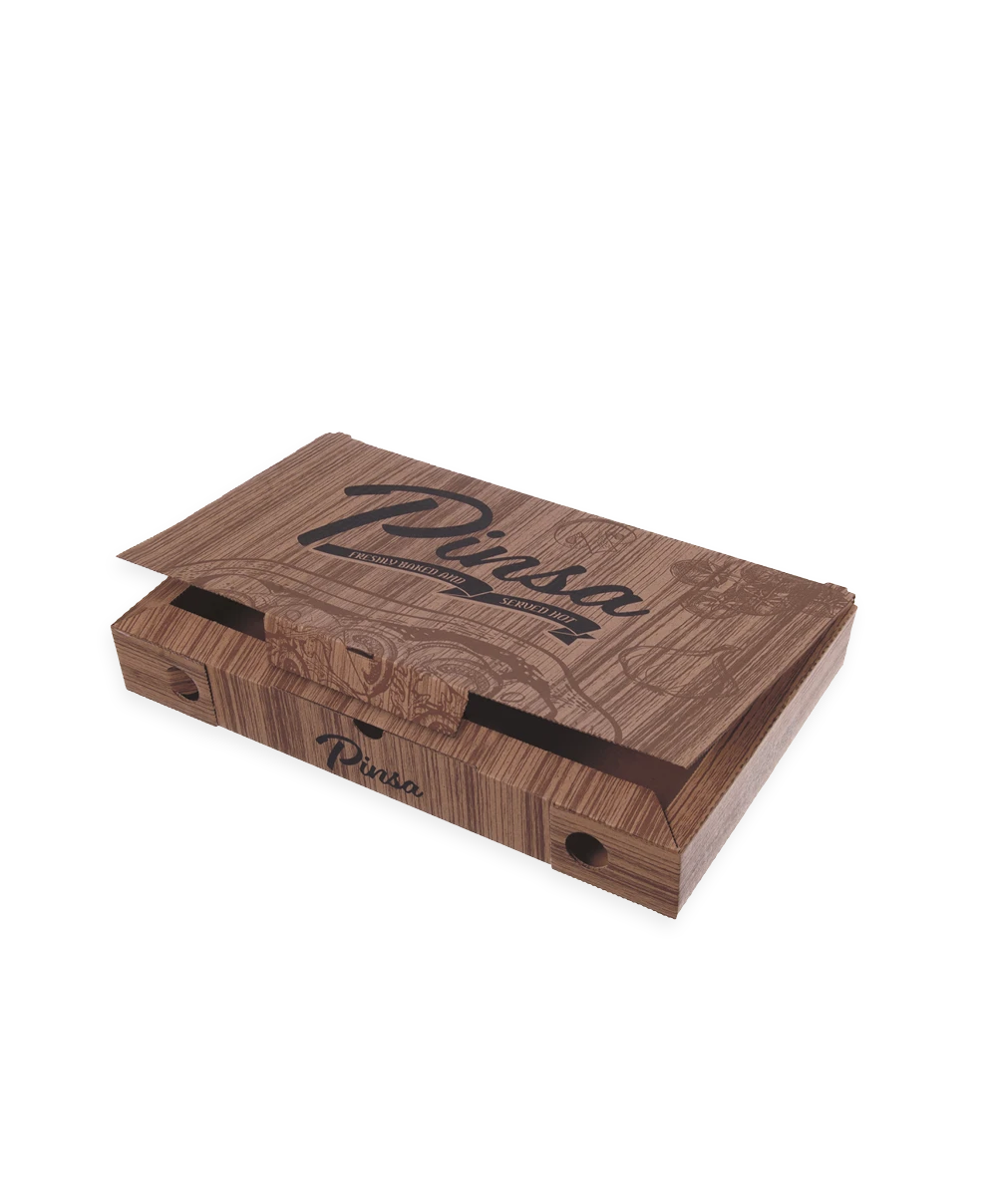 Pinsabox, braun, 23x38x5cm, Kr/Kr (100er Karton)