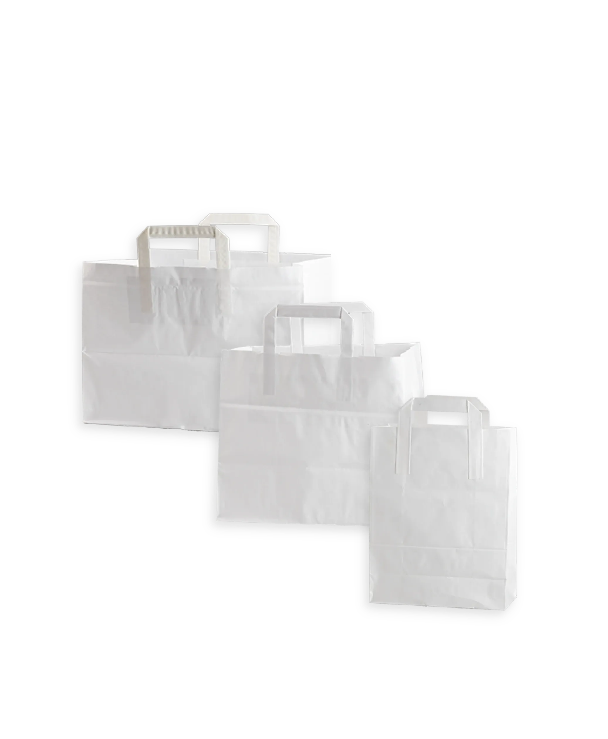 PAPP-TRAGETASCHEN | WEIß