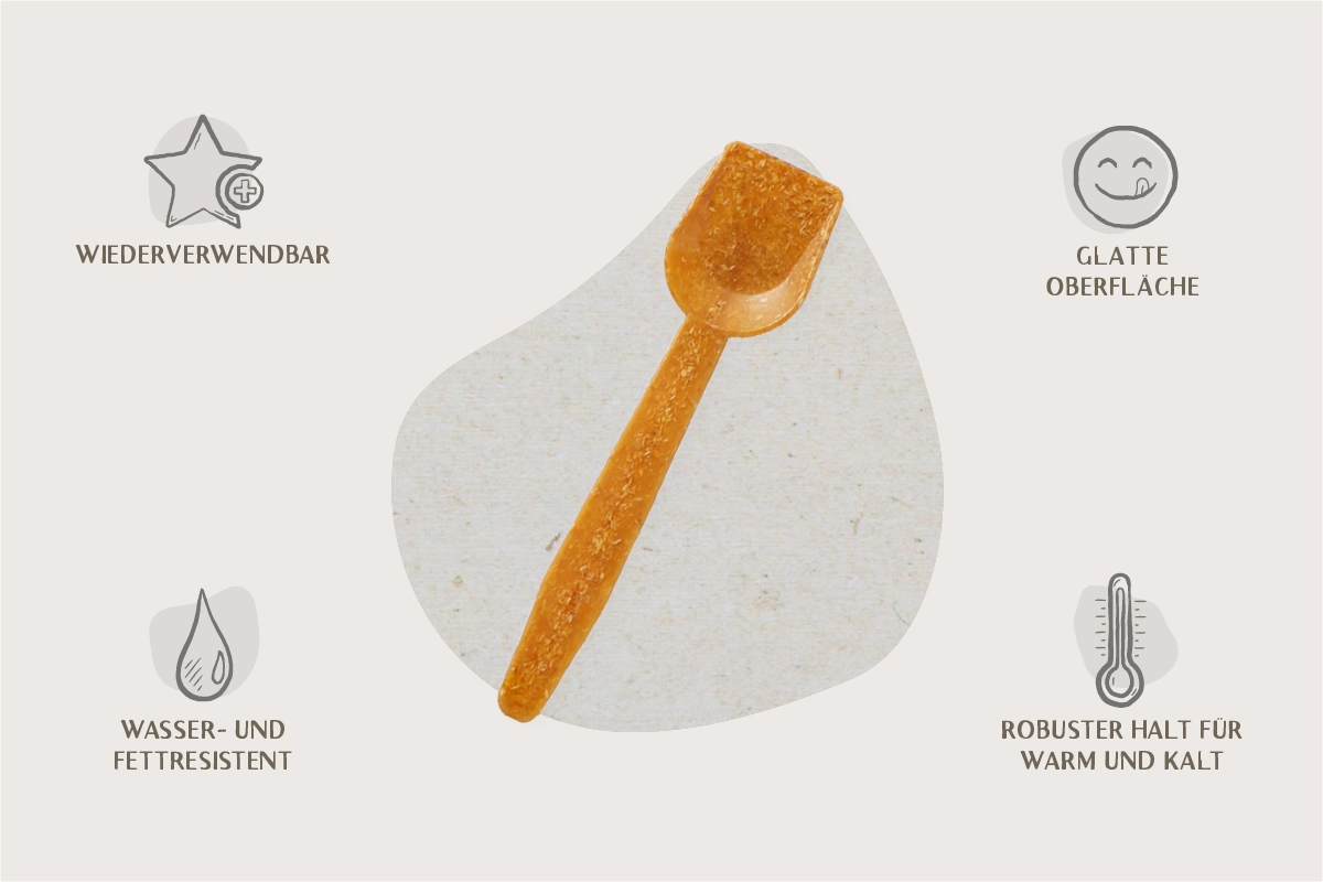 Mehrweg-Eisspatel, 9 cm, aus WPC (Holz-Polymer-Verbundwerkstoff) (9.000er Karton)