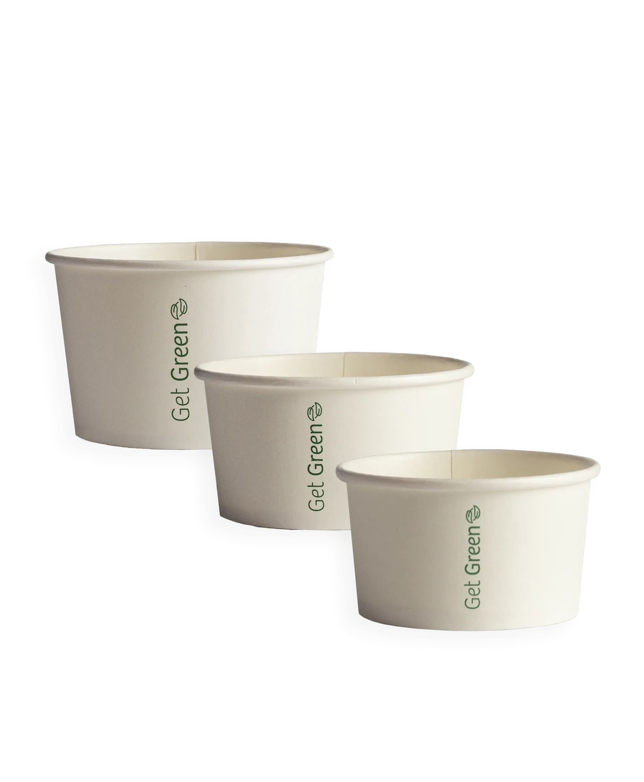 PAPP-EISBECHER | GET GREEN | WEIß