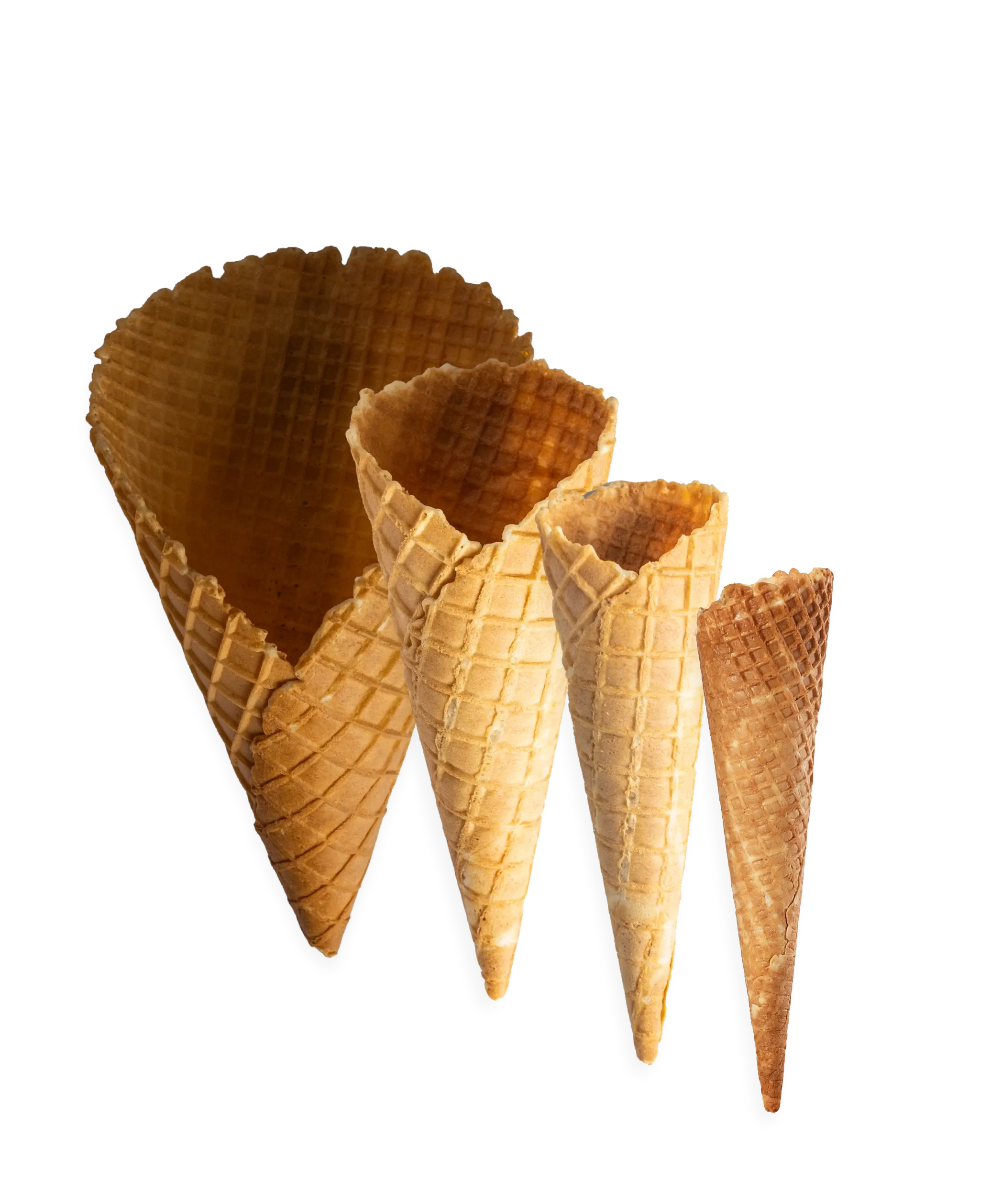 VEGANE SÜSSE WAFFELTÜTEN OHNE RAND